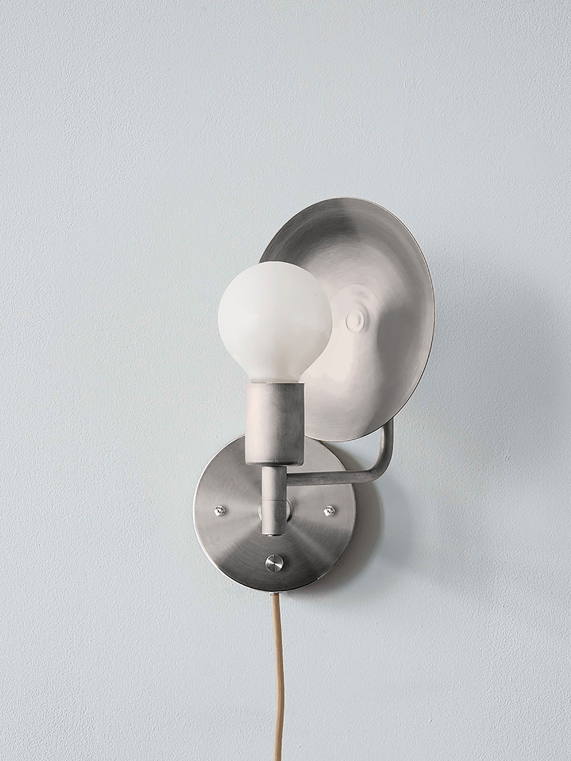 32826 17bbc38082 Orbit Sconce Plug In Angle Nickel Portrait