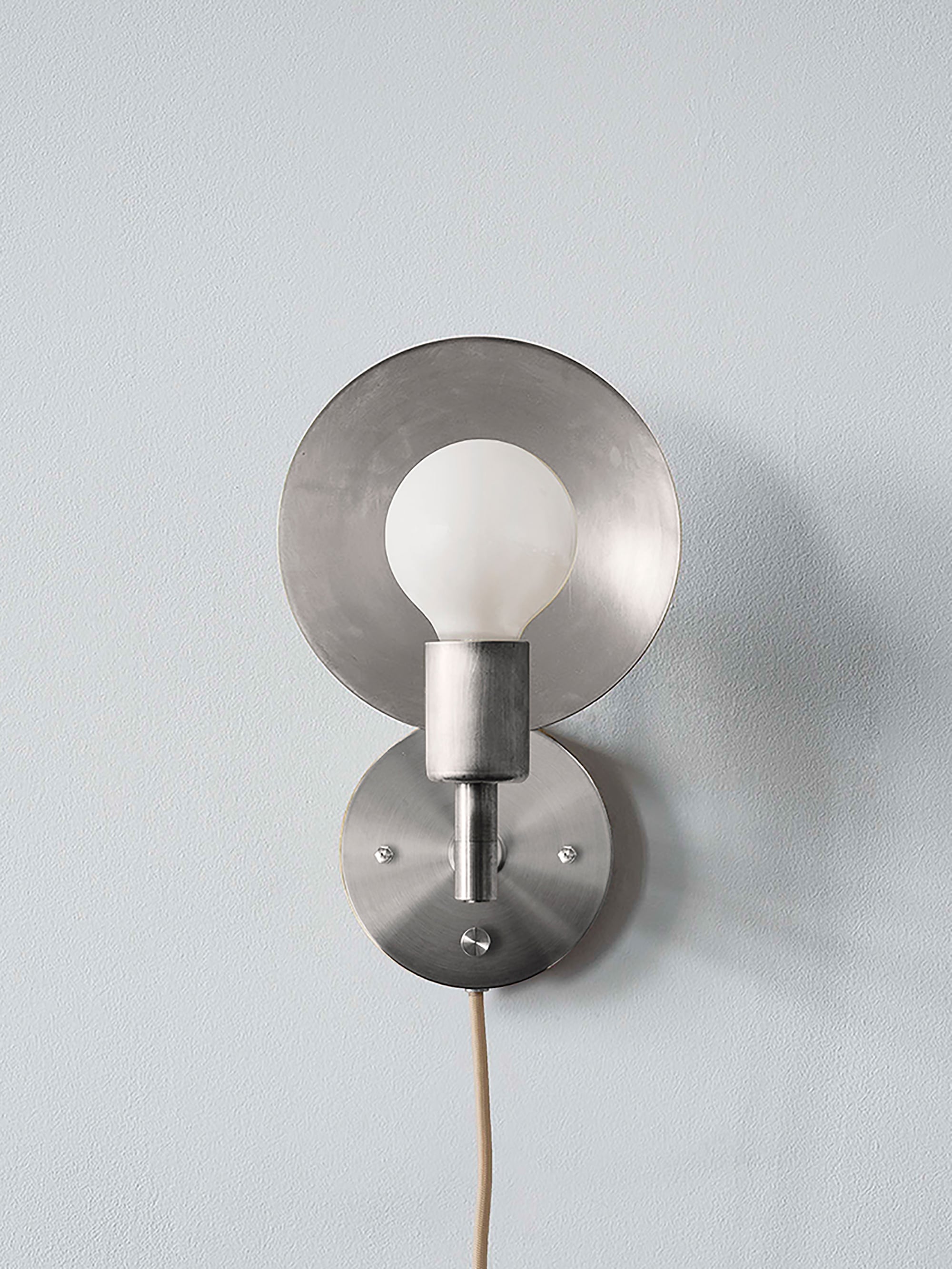 32826 D4cc1ca5f3 Orbit Sconce Plug In Front Nickel Portrait