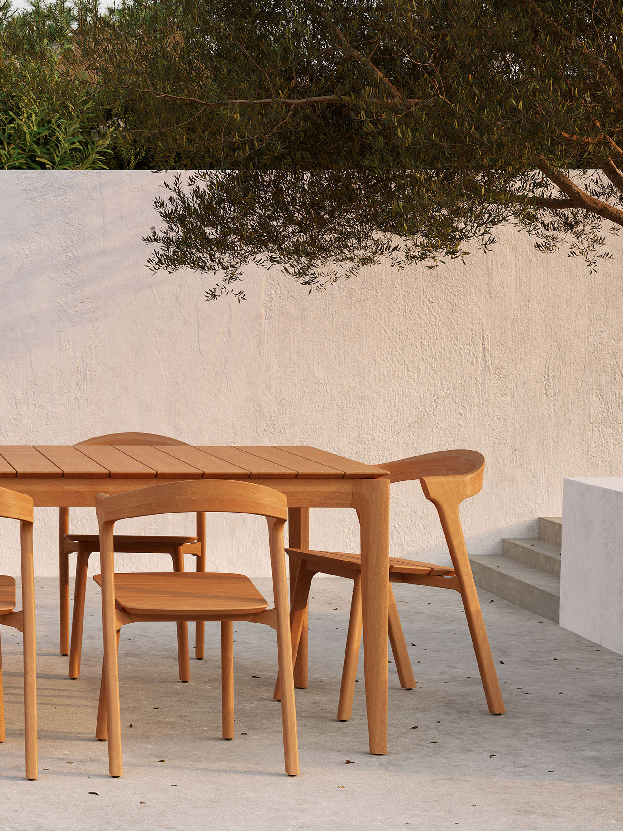 38639 3e9911f8c1 10155 Teak Bok Outdoor Chair 10270 Teak Bok Outdoor Dining Table Det01 Web Portrait
