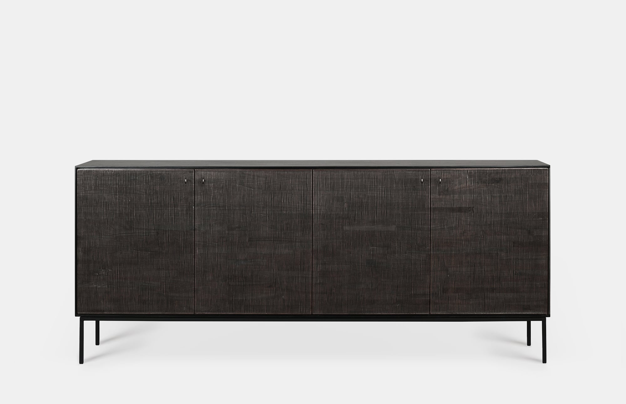 44726 59e8ecf020 44566 A7497f1180 12253 Teak Grooves Sideboard 4 Drawers 200x45x85 Original Portrait