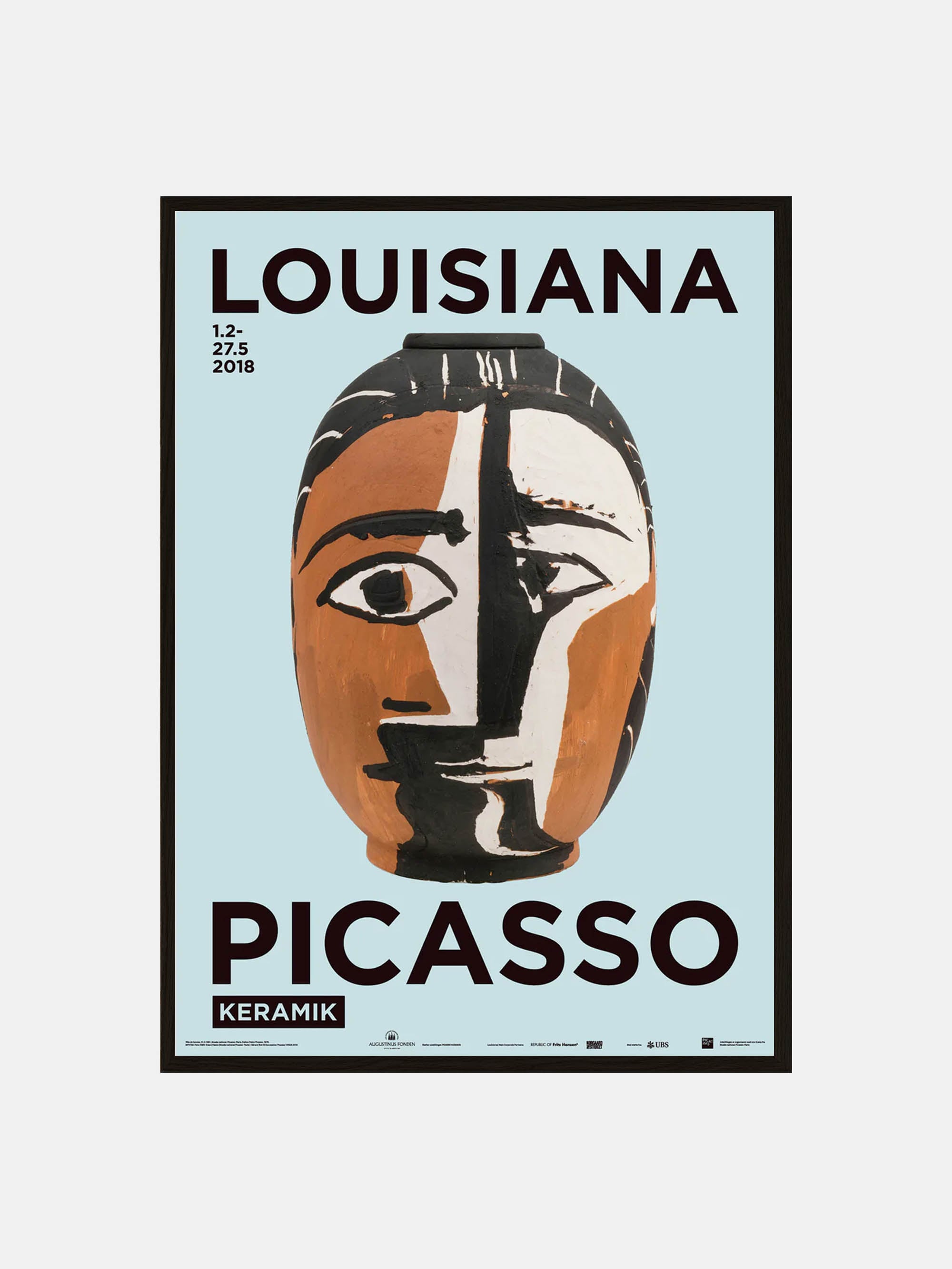 48335 7818ddc50d Picasso Keramik Blackoak Portrait