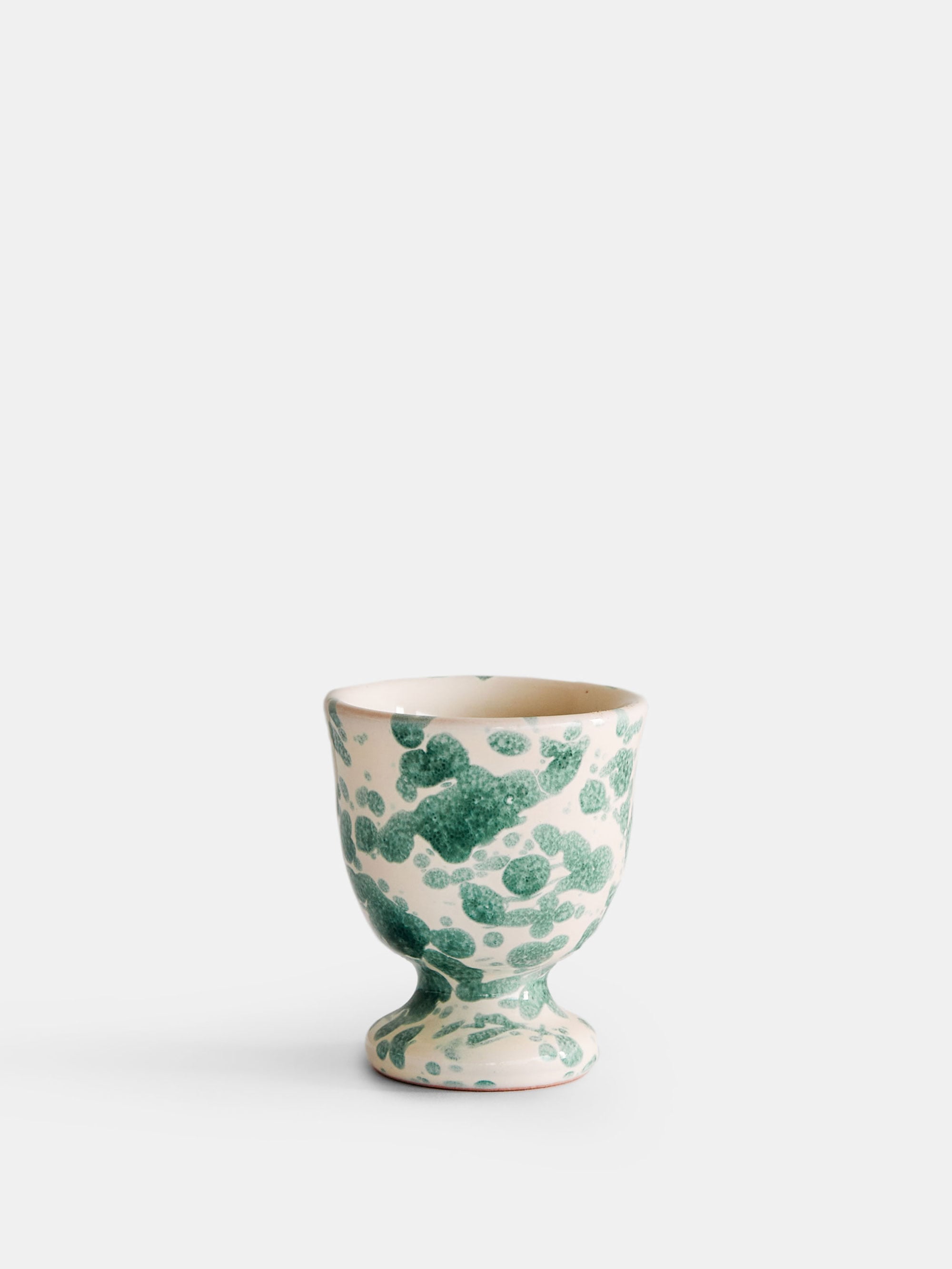 53140 554fea886d Spruzzi Vivente Egg Cup Green On Creme Portrait