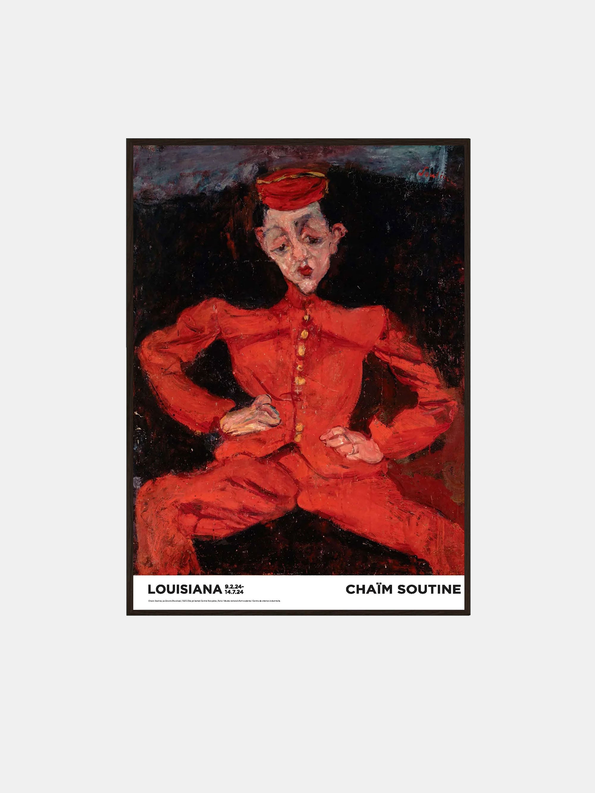56826 Dc26a024a2 Chaim Soutine Legroom Blackoak Portrait