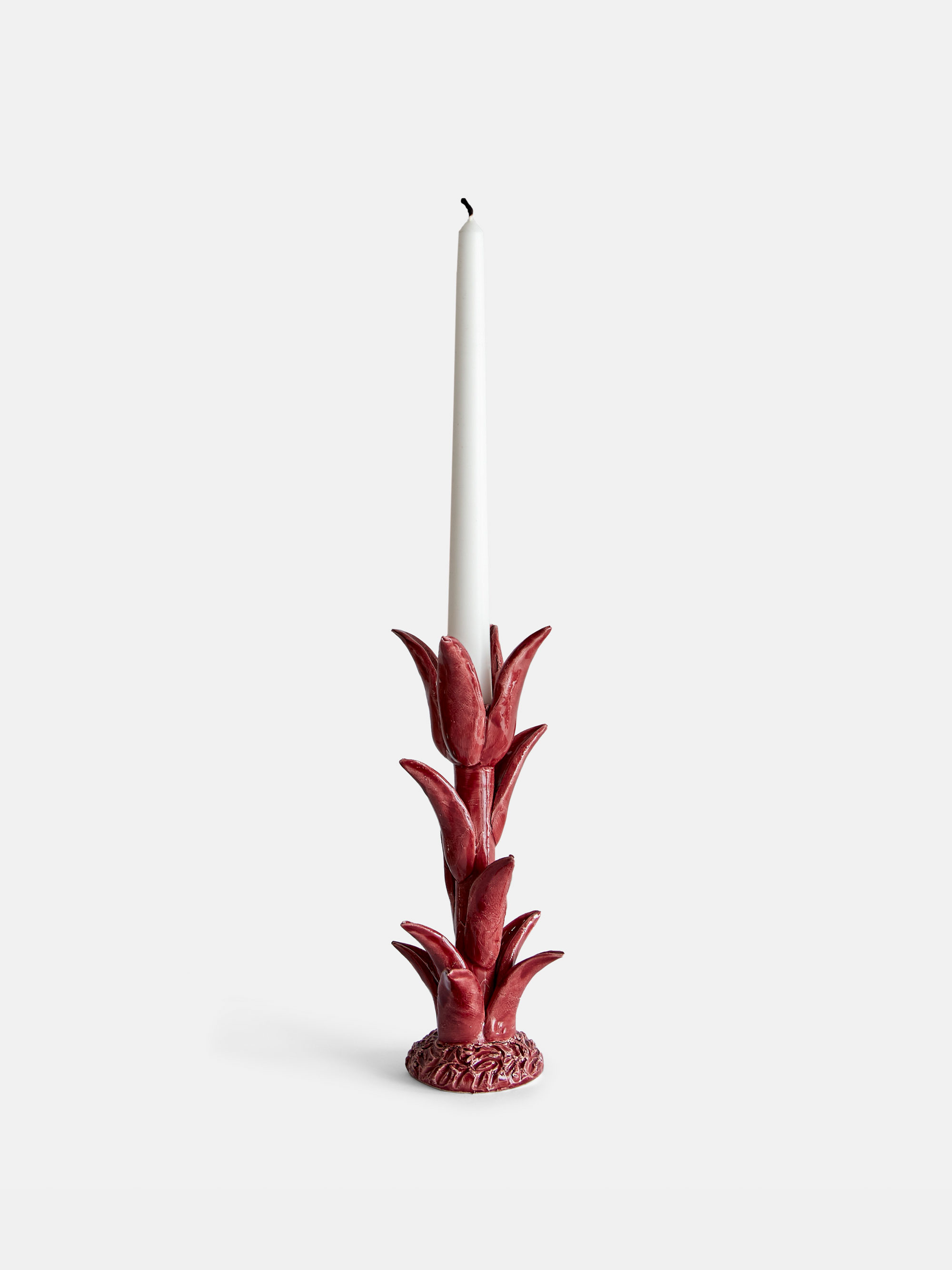 58876 09cc62ed05 Tulipe Candlestick Small Cherry Red Portrait