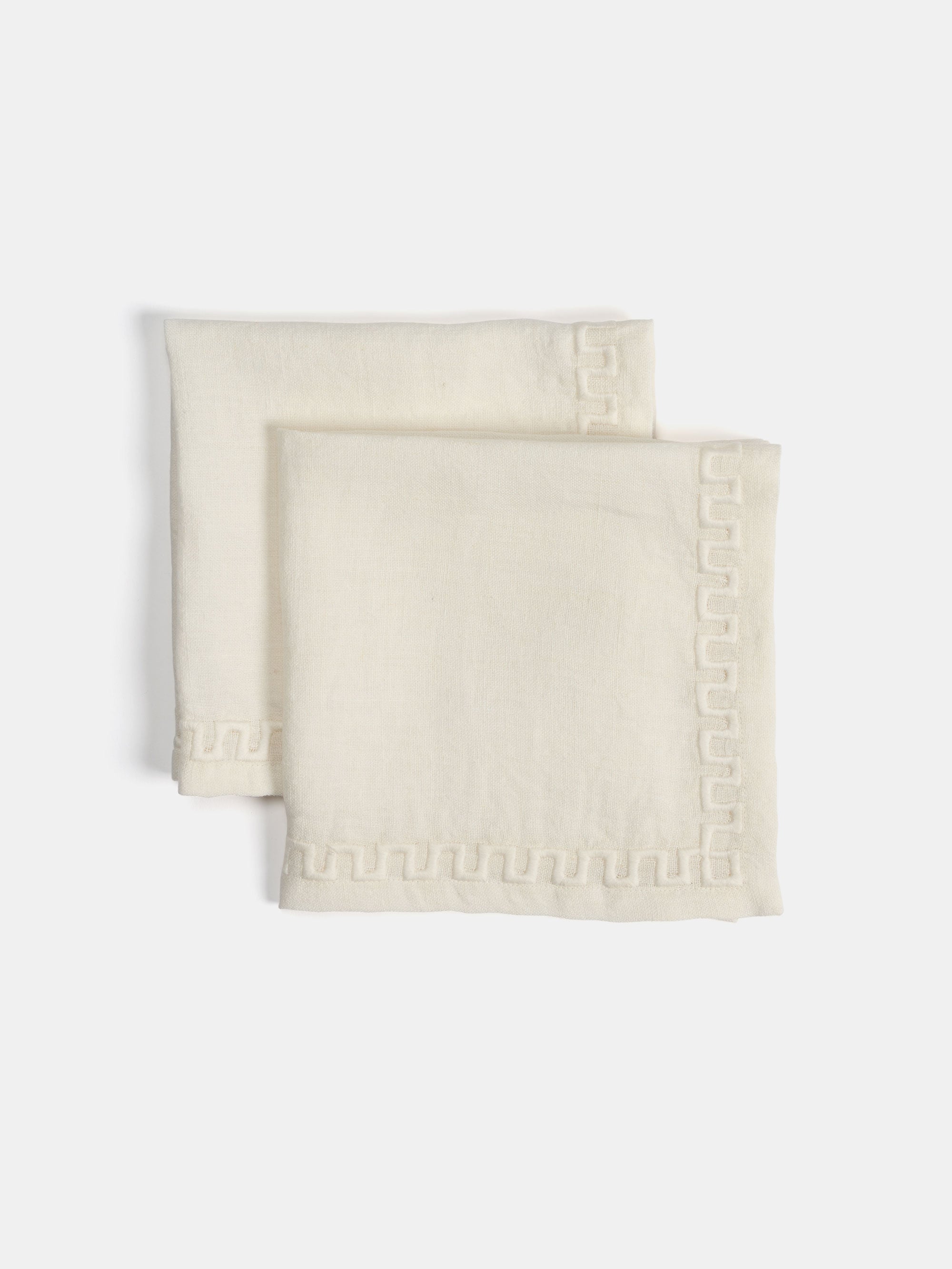 59620 F75e468c44 The Frame Napkin 40x40cm White Portrait