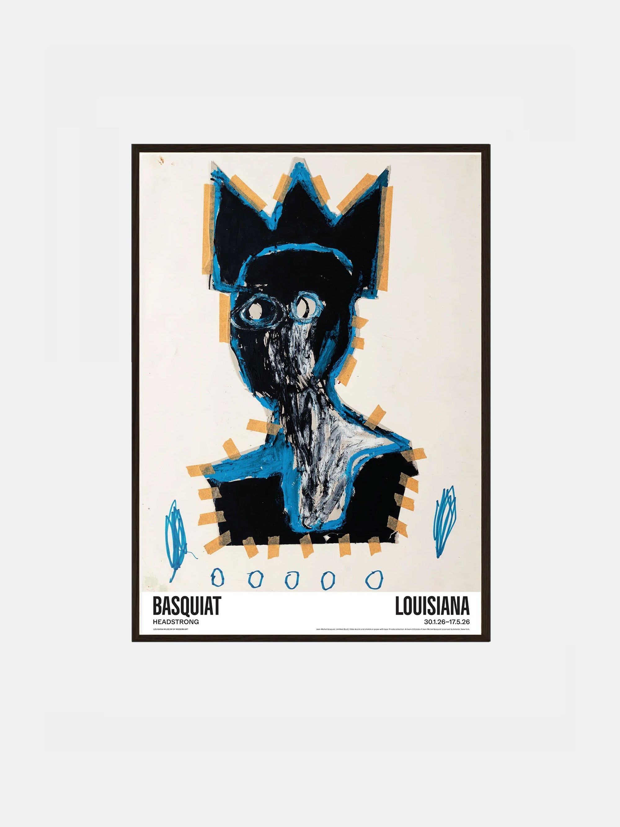 60245 F23286362a Jean Michel Basquiat Untitled Bust 1984 Portrait