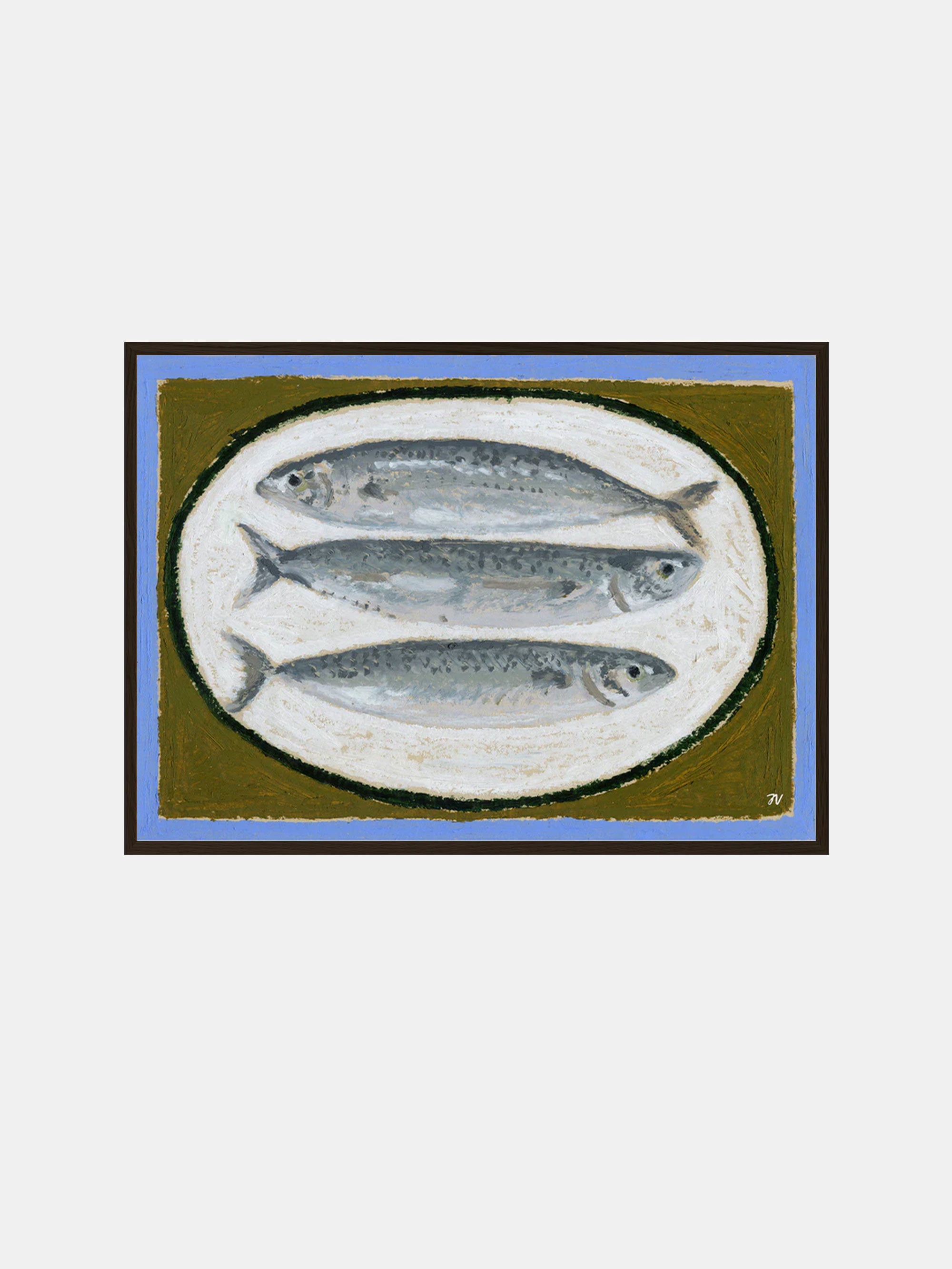 60493 A37b119fab Isabelle Vandeplassche Fish On A Plate Portrait