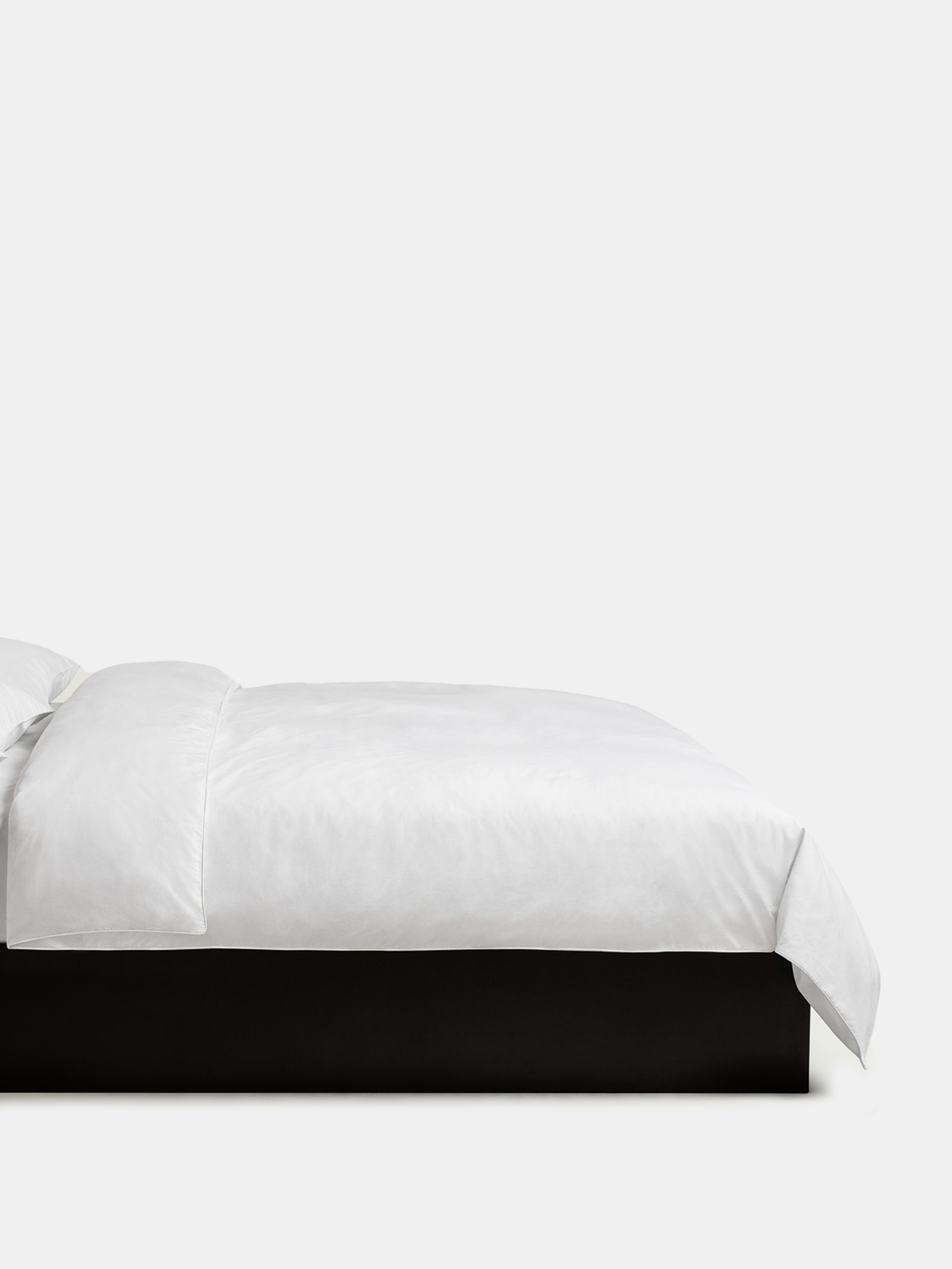 61053 E8ad8ba374 Percale Duvet Cover 240x220 Crisp White White 4 Portrait