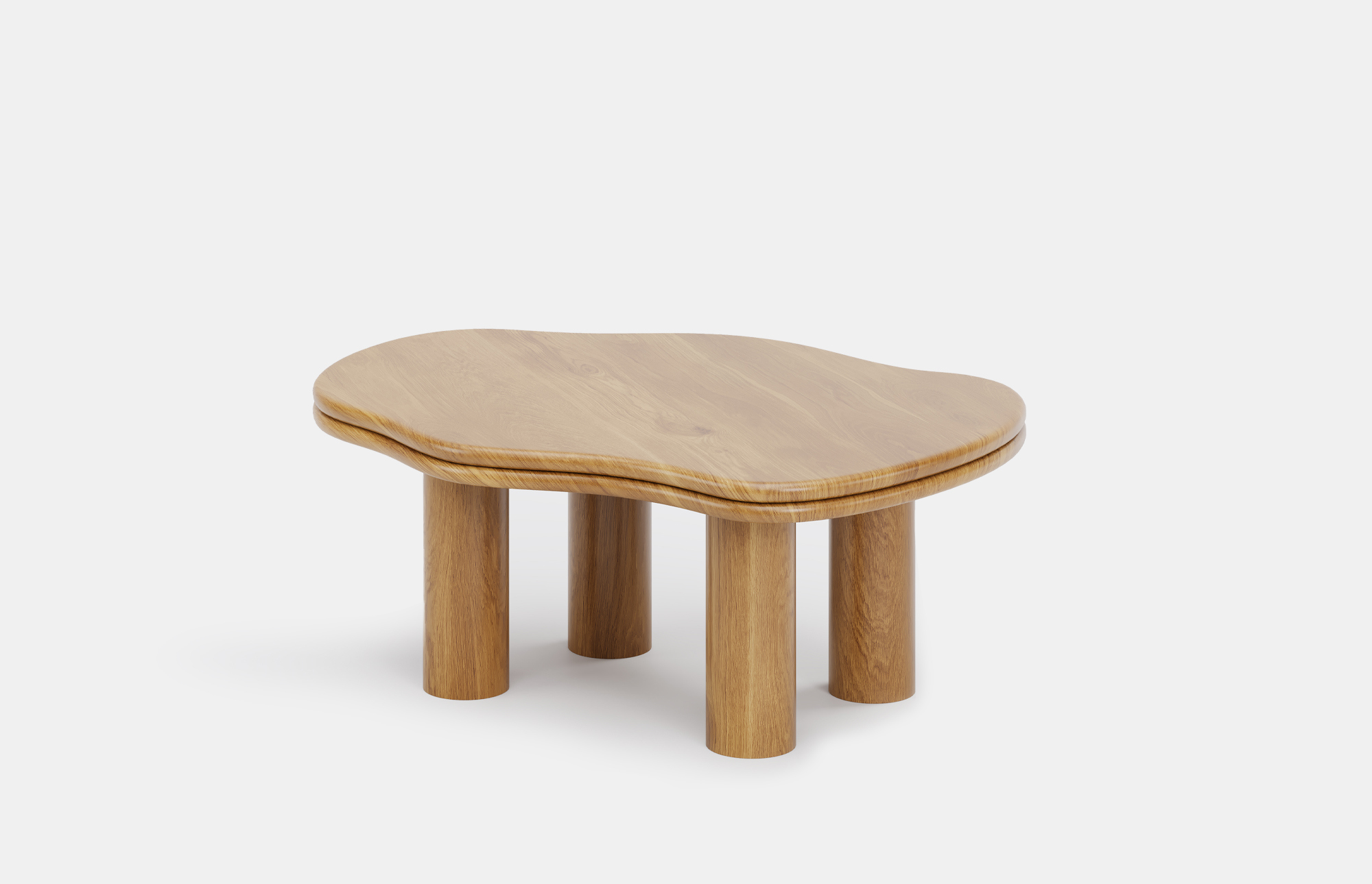61060 79bc2e326f Klodd Coffee Table Natural Oak 100 Cm Portrait
