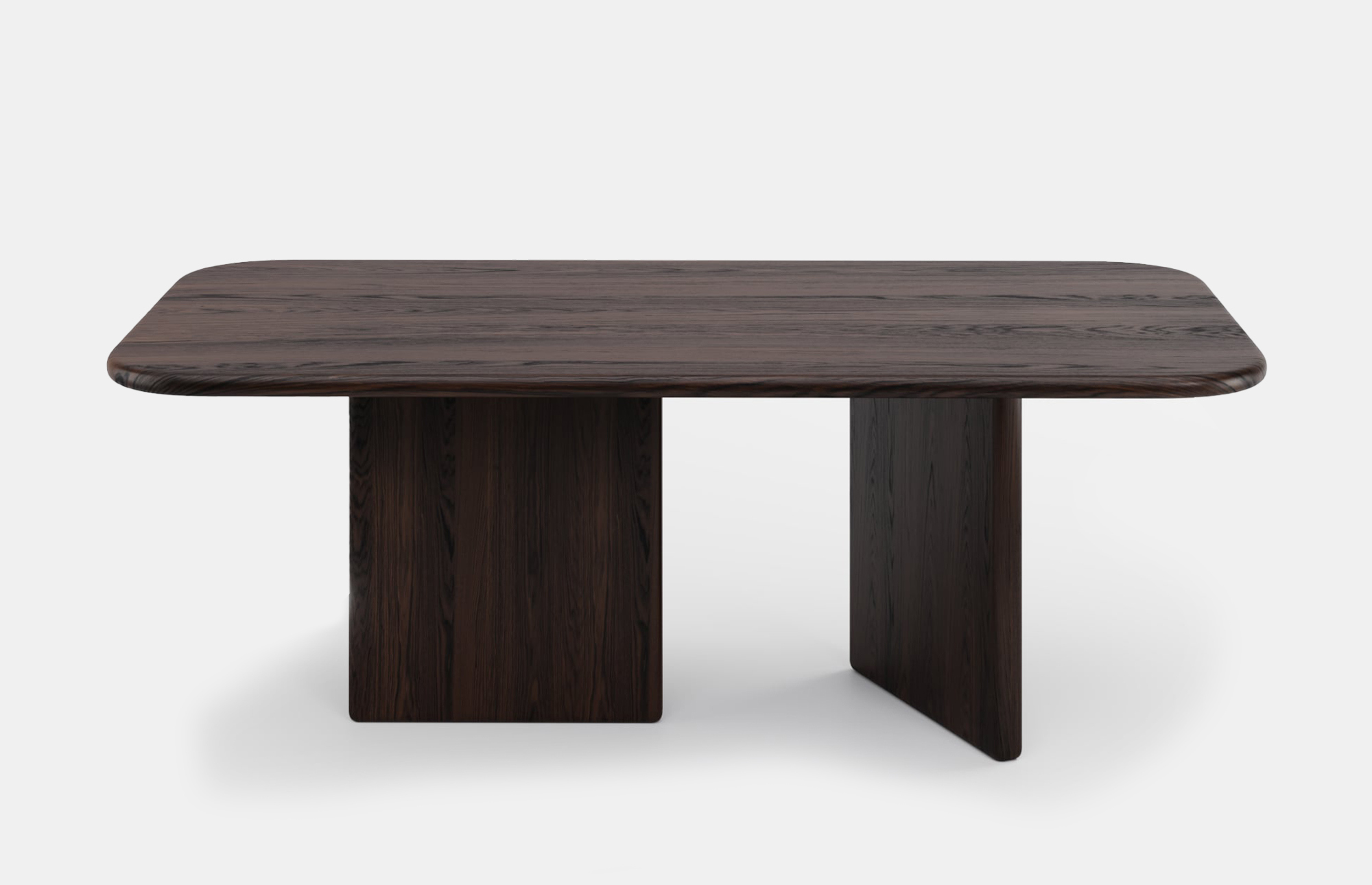 61111 5560428d8c Vinci Table Smoked Oak 210x115 Rectangular Portrait