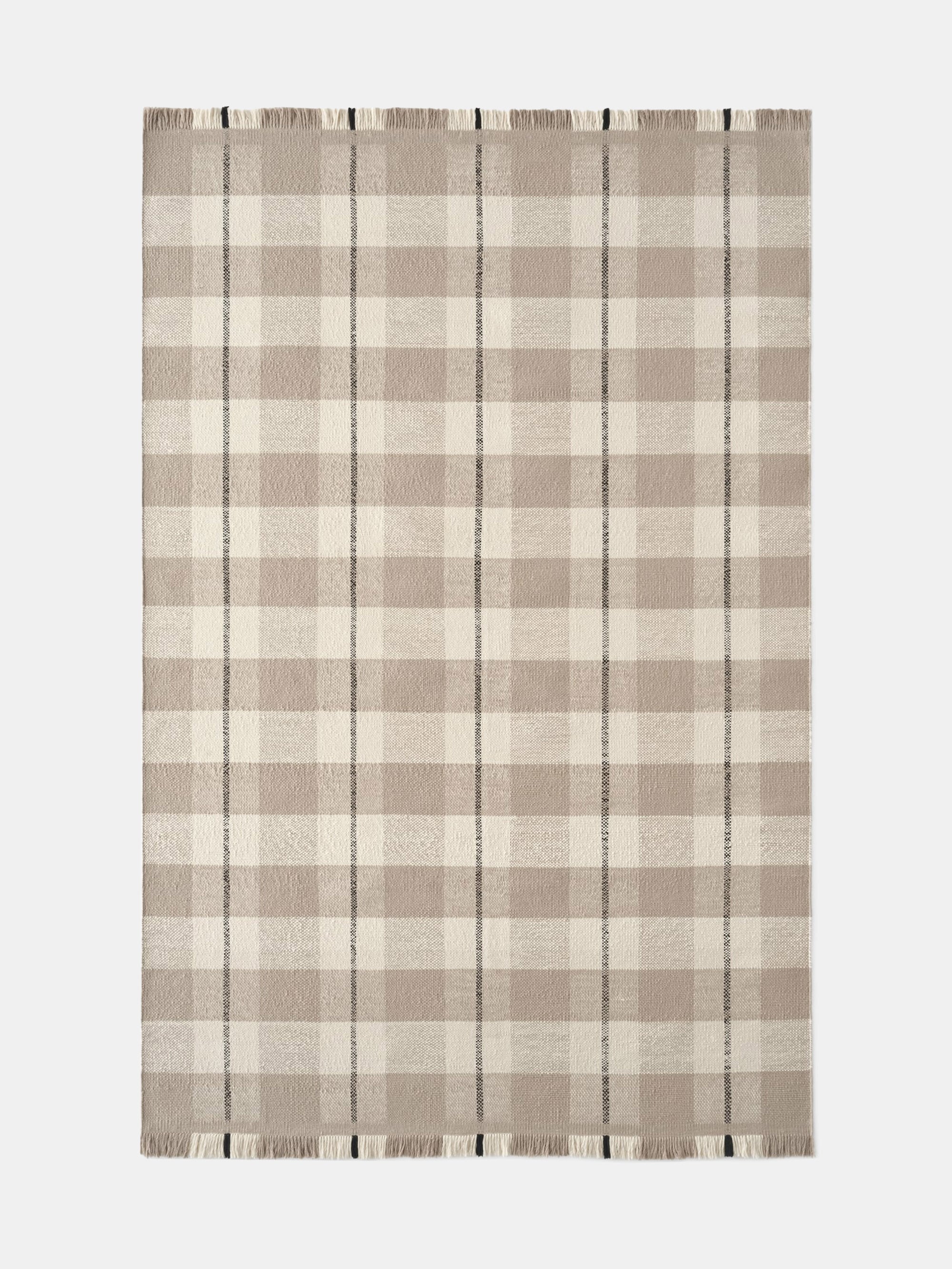 61528 62351650e5 Plaid Sand Cream Nordic Knots Portrait