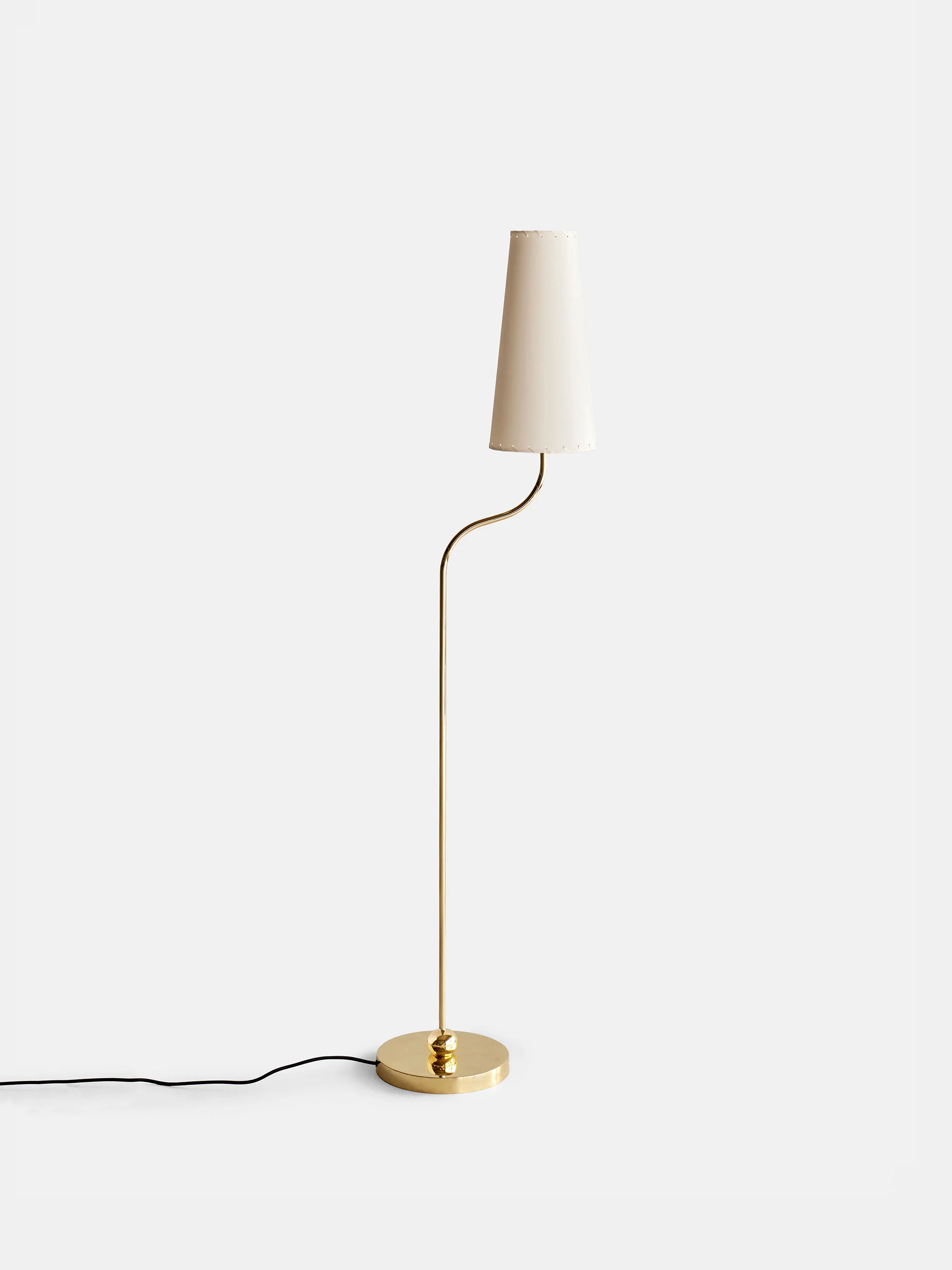 61546 1bd3d2a7df Komet Floor Lamp Brass 3 Portrait