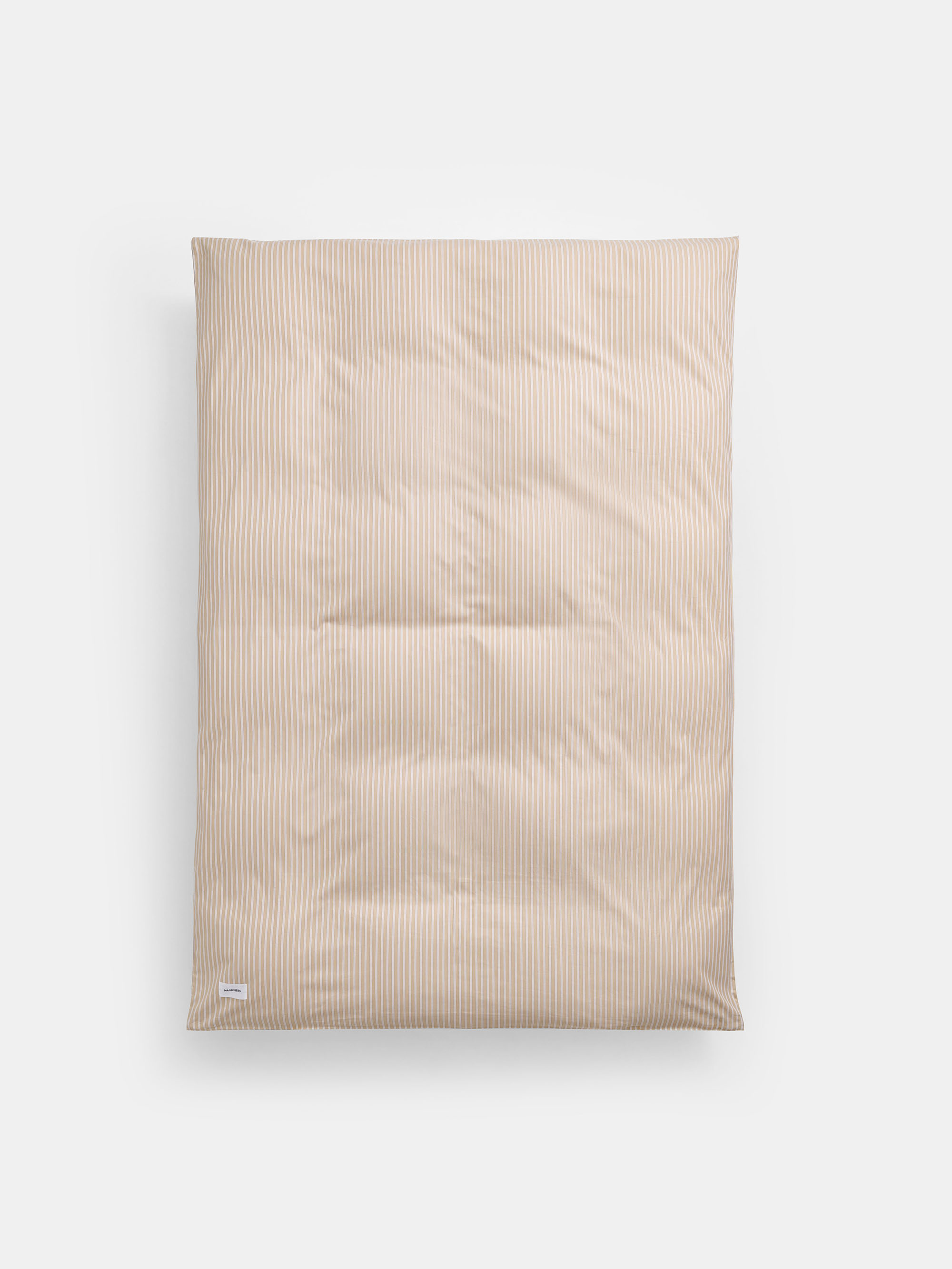 61912 5444956686 Duvet Cover Magniberg Oxford Stripe Medium Beige Portrait